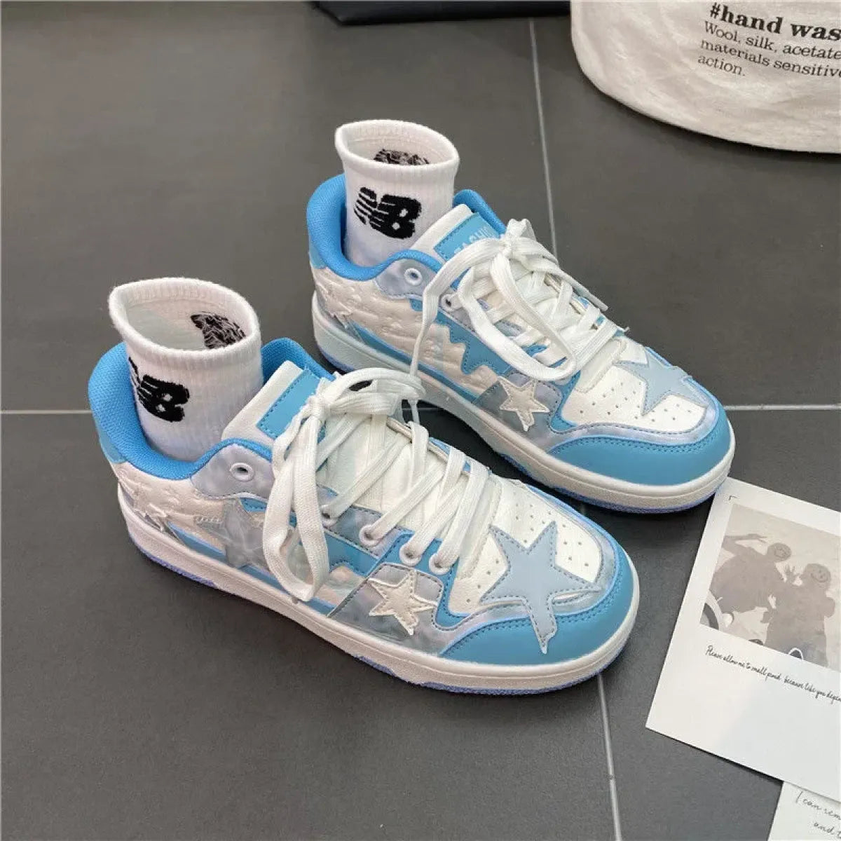Y2K Chunky Platform Sneakers — Pink & White Fashion Trainers, EU 35-44