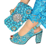 Women's Shoes and Bags To Match Set