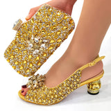 Beautiful Italian Shoes And Bag Sets