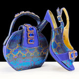 Lastest Italian Shoes And Bag Sets