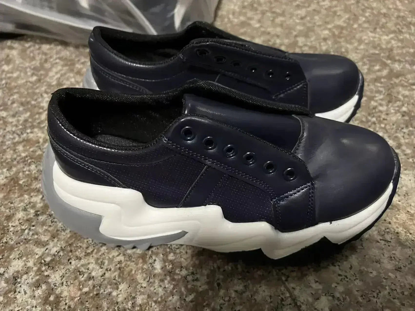 Platform Vulcanized Sneakers — Breathable Canvas Trainers