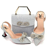 African Ladies Shoes and Bag Set