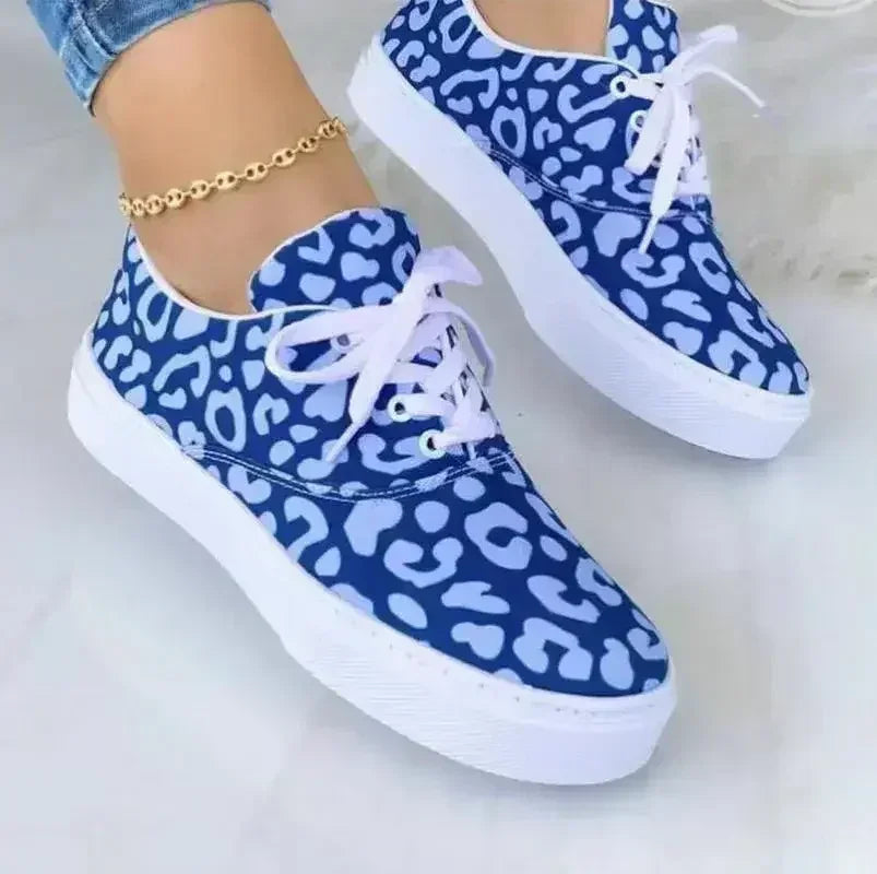 Checkerboard Slip-On Sneakers — Canvas Skate Shoes