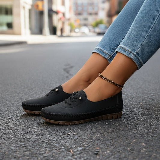 Comfortable Soft Flat Ballet Shoes — Slip-On, Standing All Day, EU 36-43
