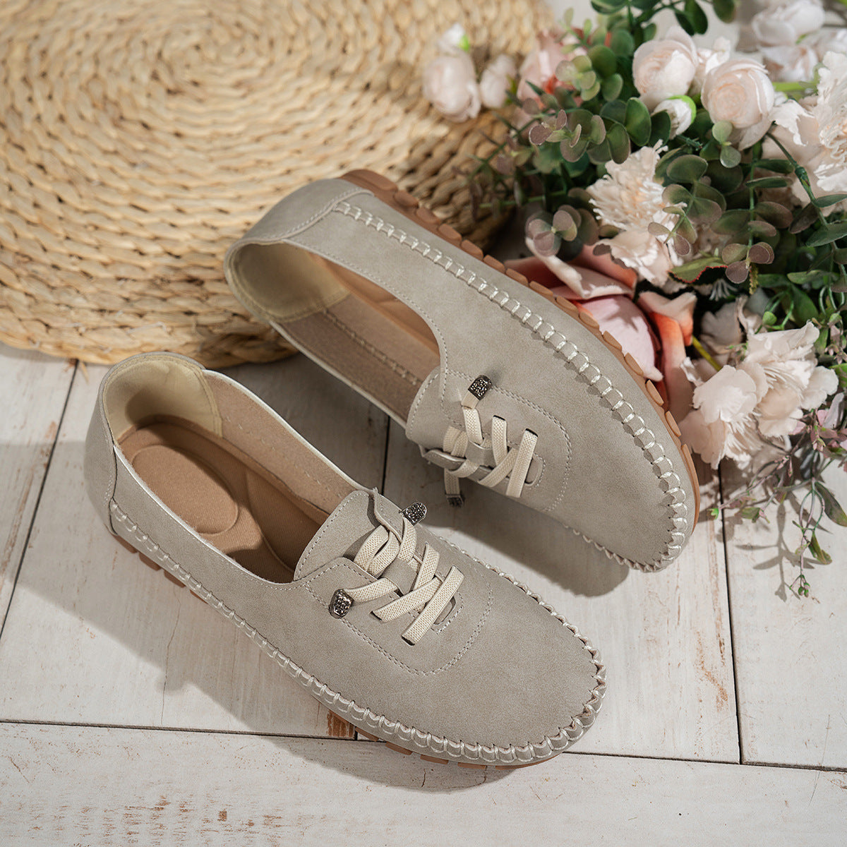 Comfortable Soft Flat Ballet Shoes — Slip-On, Standing All Day, EU 36-43