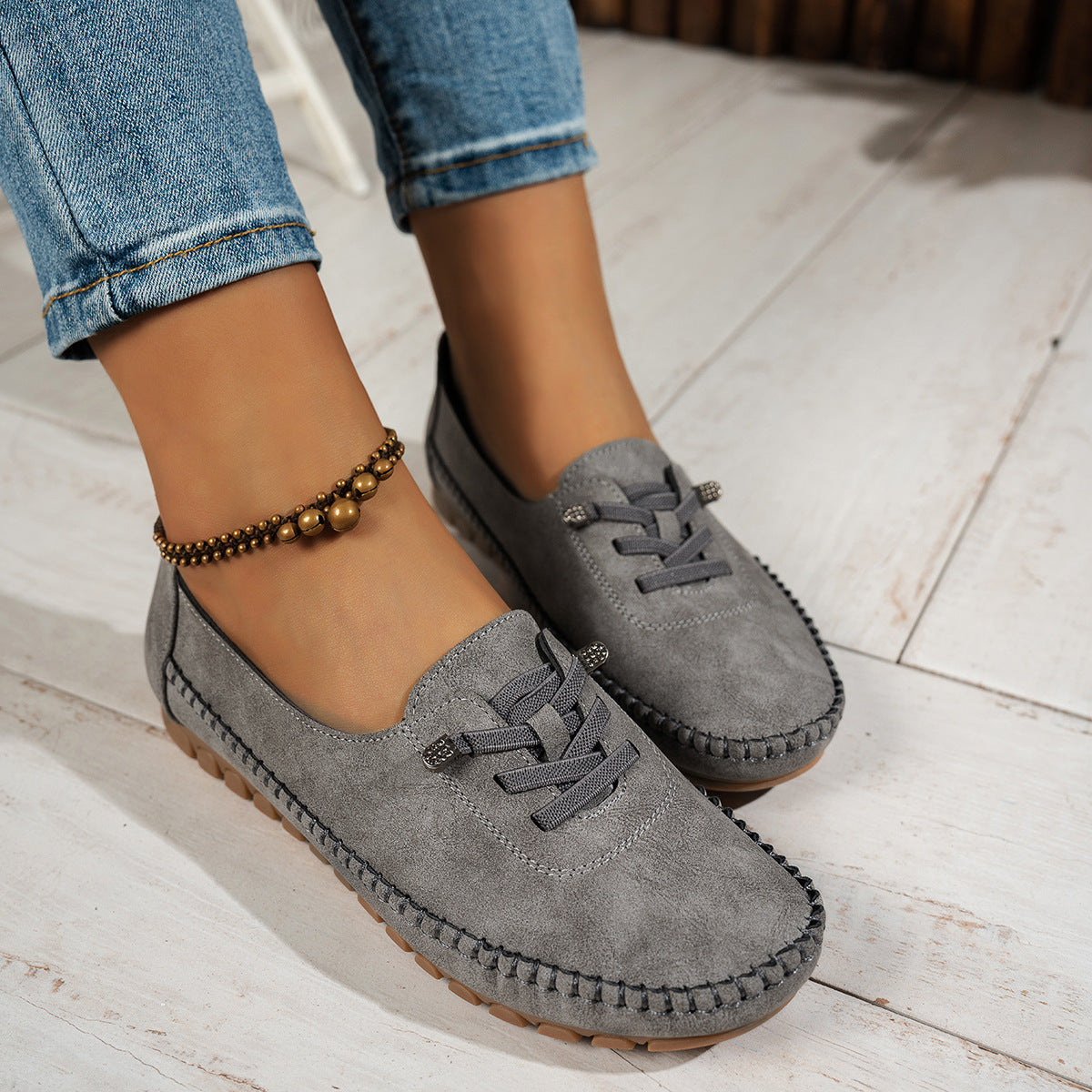 Comfortable Soft Flat Ballet Shoes — Slip-On, Standing All Day, EU 36-43